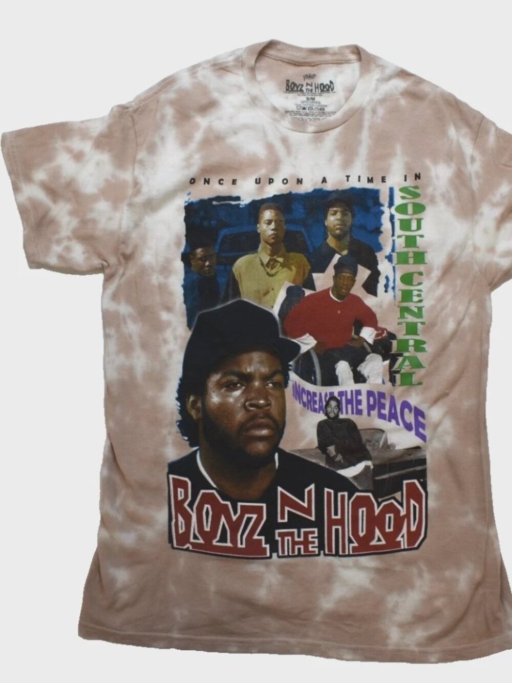 Boyz N The Hood Tie Dye Ice Cube South Central Mens Shirt New S/M